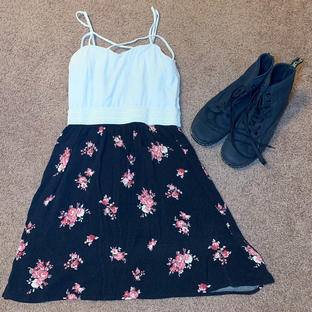 Crisscross top sundress